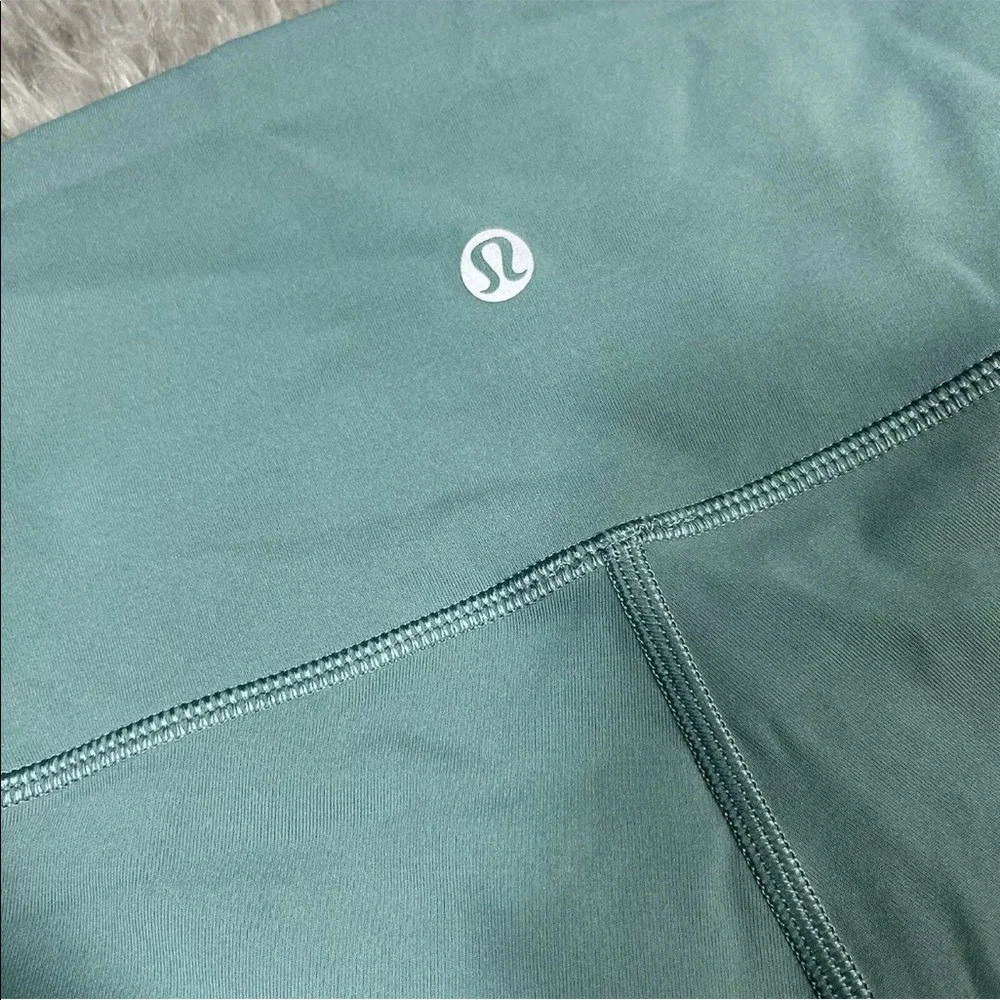 Lululemon X Peloton Wunder Under Jungle Logo Leggings Size 4